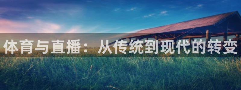 体育与直播：从传统到现代的转变